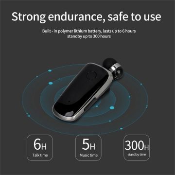 K39 Bluetooth Single Ear Headphones-AjmanShop