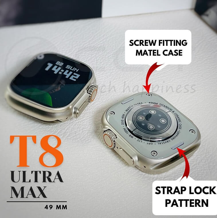 T8 Ultra Max SmartWatch-Ajmanshop