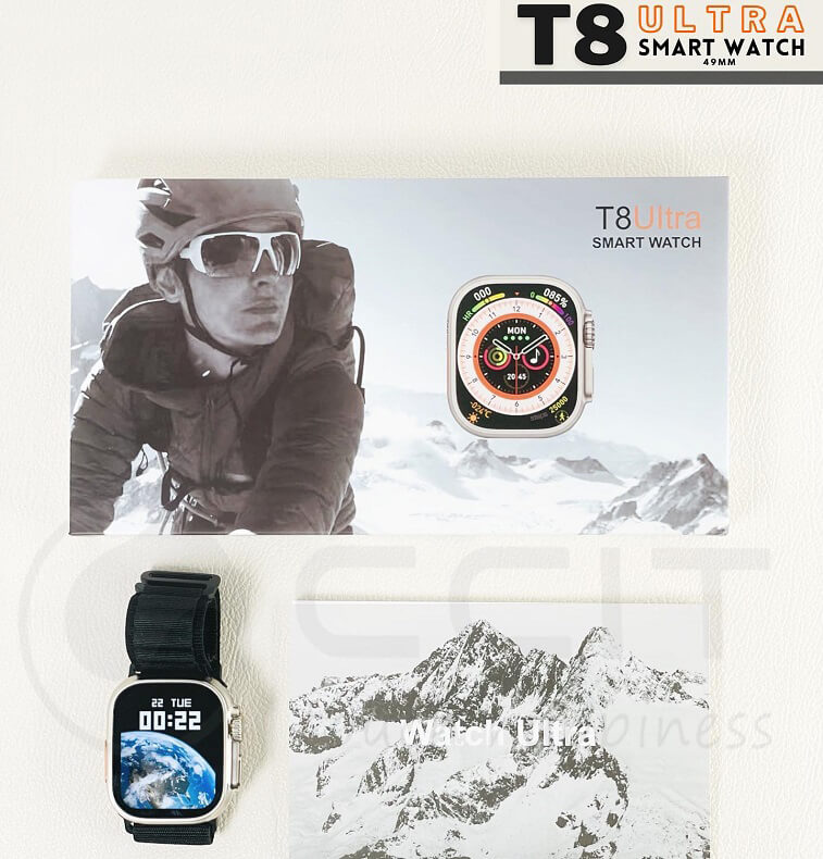 T8 Ultra SmartWatch-Ajmanshop