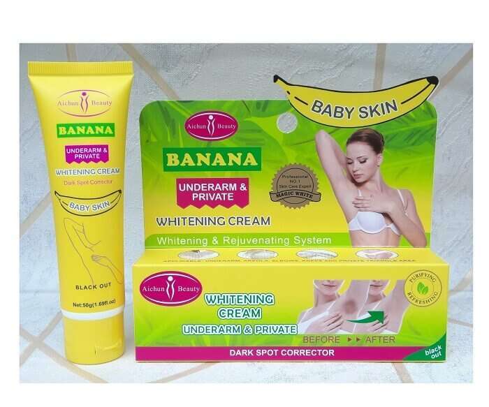 Banana Underarm & Private Parts Glowing and Whitening Cream in AjmanShop 