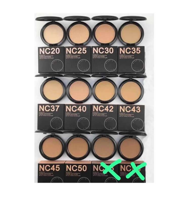  Mac Studio Fix Powder Plus Foundation Shade NC20 in AjmanShop