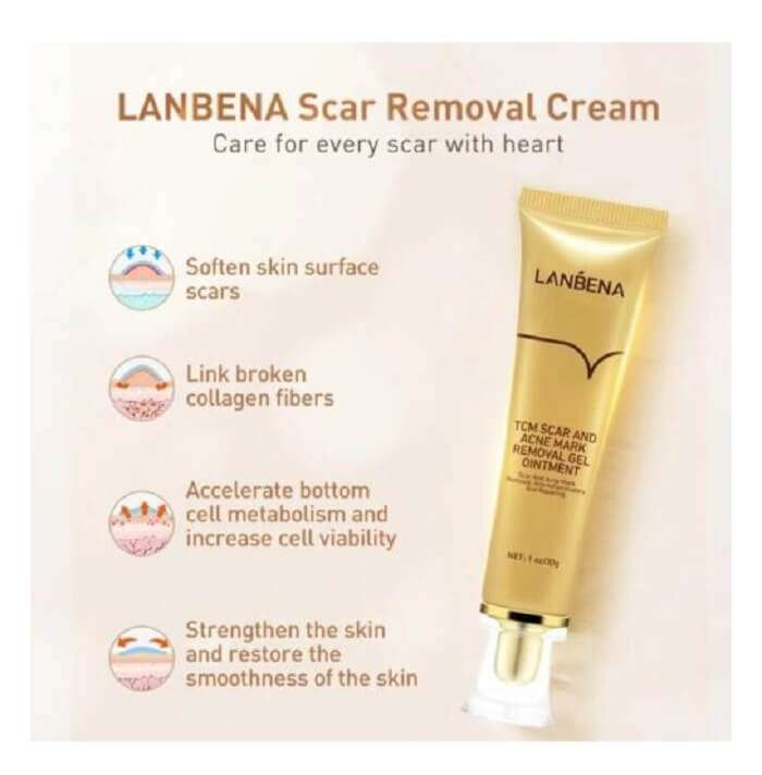 Lanbena TCM Scar and acne mark Removal Gel Ointment in AjmanShop