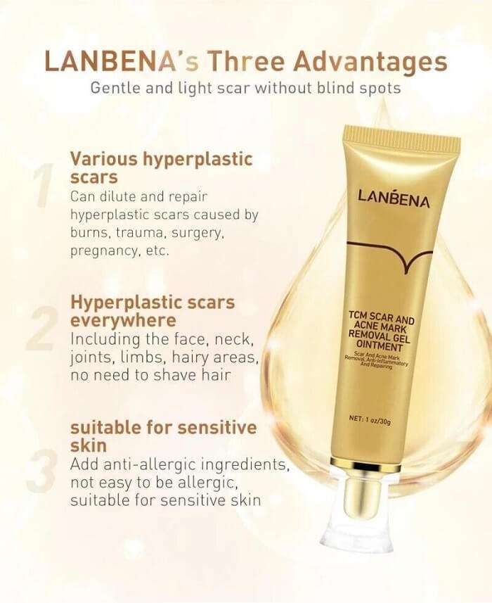 Lanbena TCM Scar and acne mark Removal Gel Ointment in AjmanShop