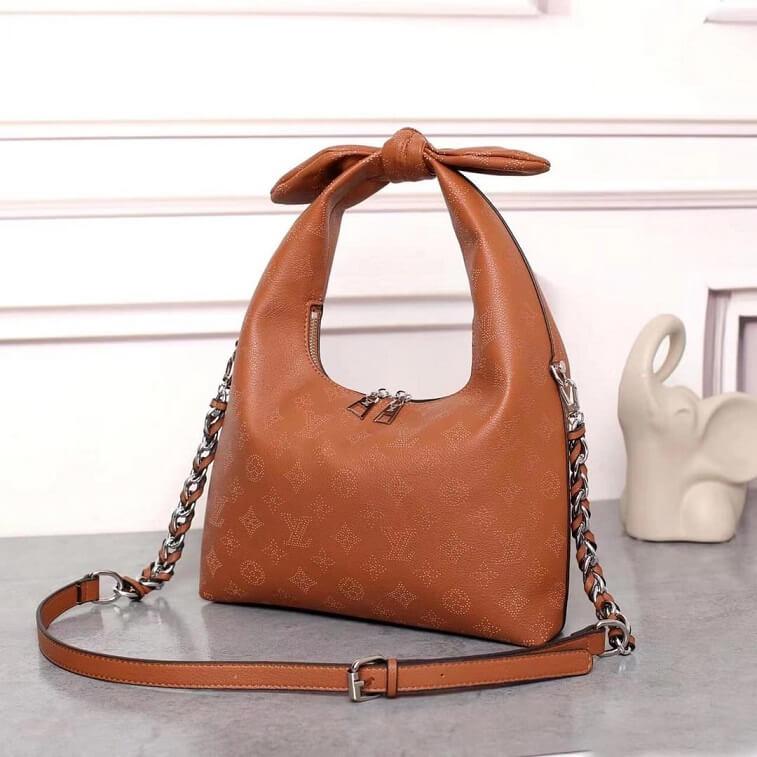 Louis Vuitton Why Knot Shoulder Bag for Ladies Brown in AjmanShop