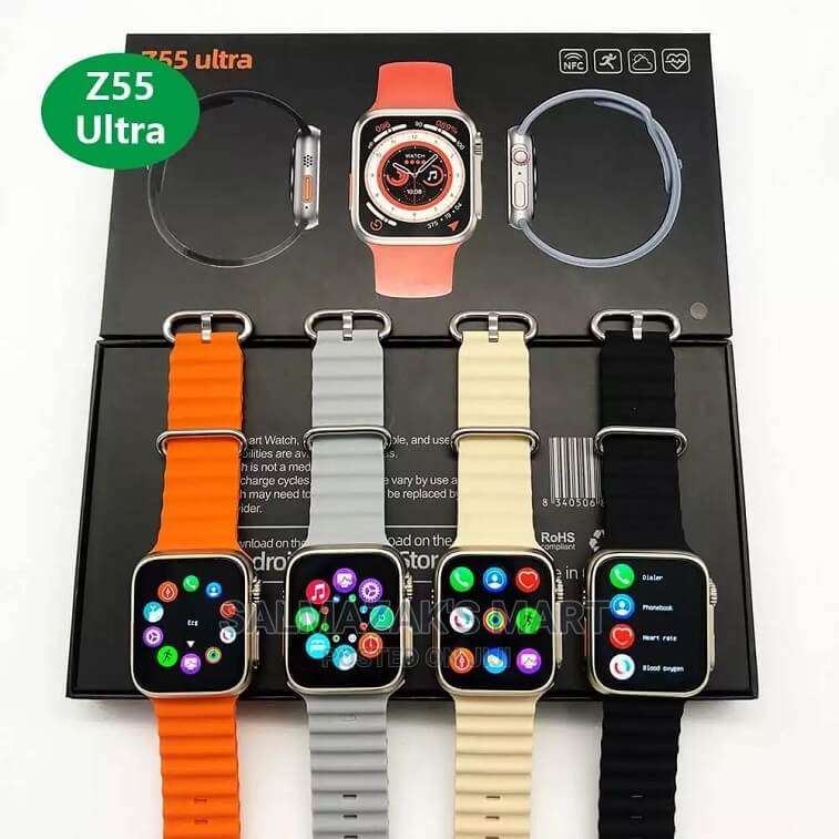 Z55 Ultra Smart Watch 2.05 Inch, Dual Buttons Series 8 Smartwatch-Ajmanshopp