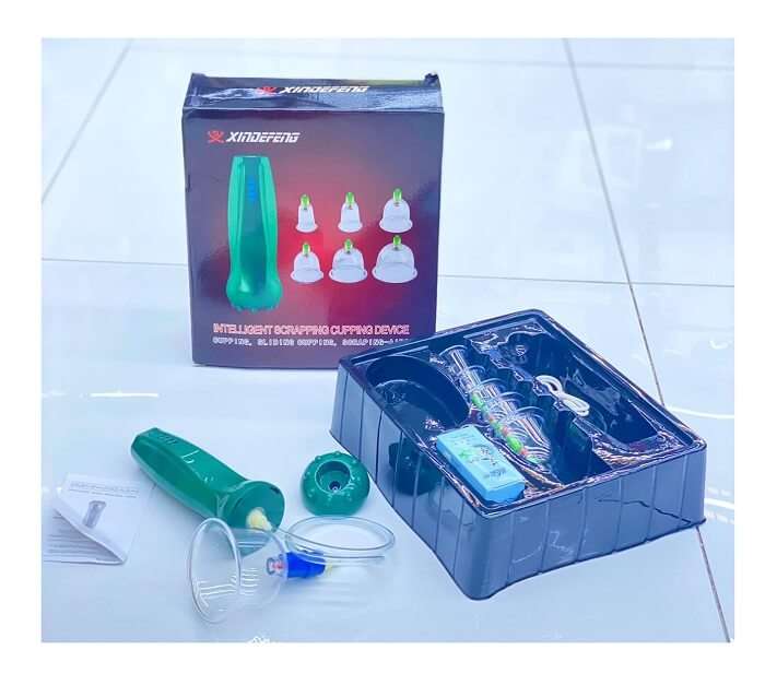 Wireless Electric Scraping Massager Full Cupping Slimming detox Handheld in AjmanShop 