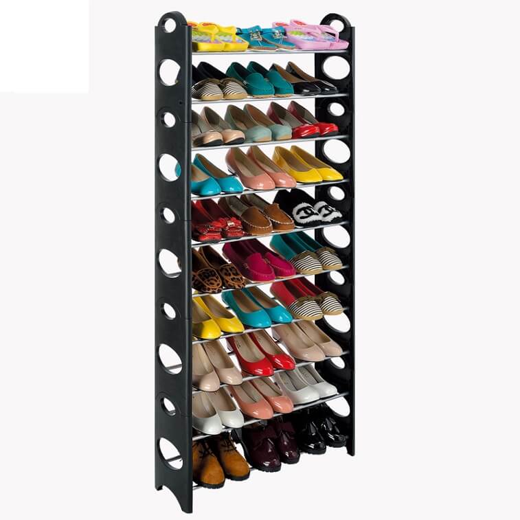 10 Layer Sandal Rack 30 Pairs - AjmanShop