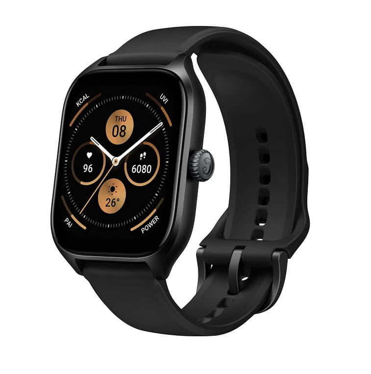 Amazfit GTS 4 Fitness Smart Watch Infinite Black - AjmanShop