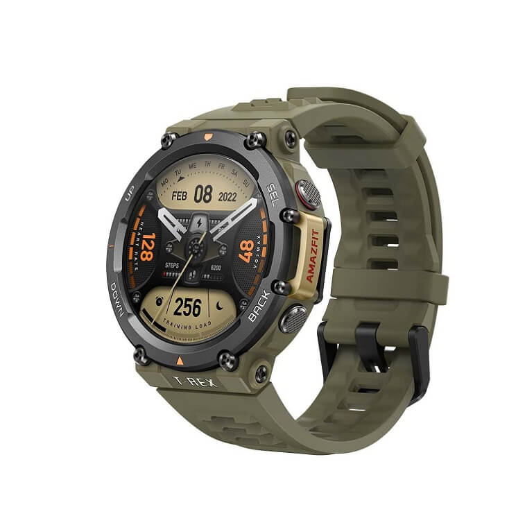 Amazfit T Rex 2 Smart Watch Green - AjmanShop