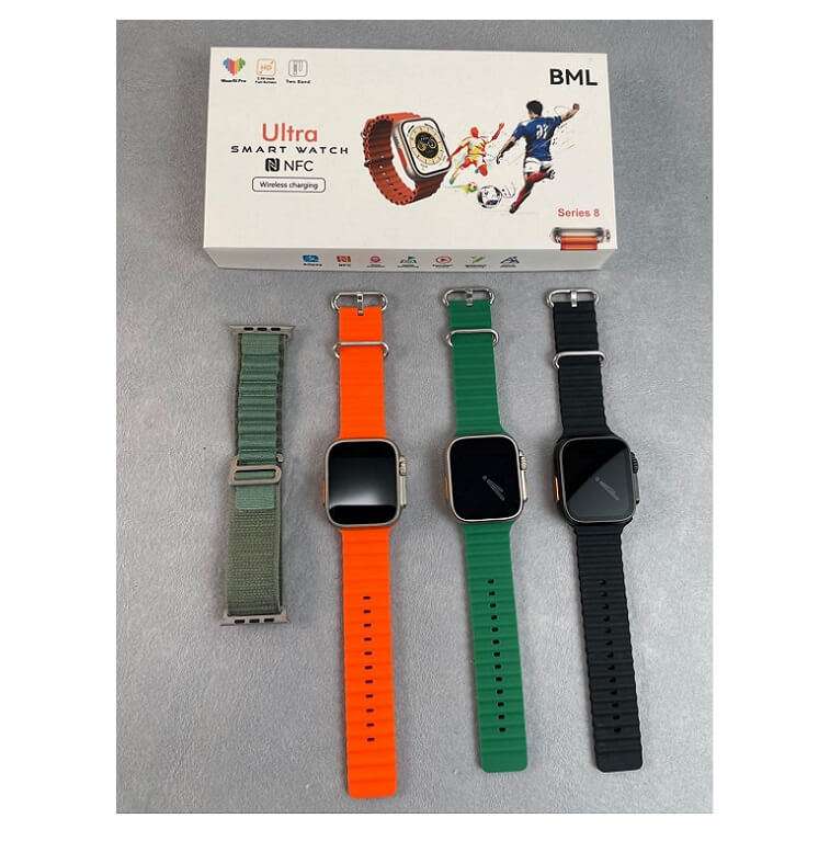 BML Ultra Smart Watch 49MM With Wireless Charging Ajmanshop