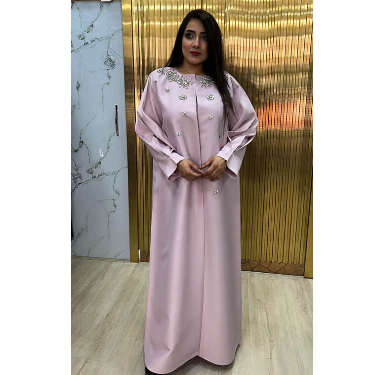 Baby Pink Abaya - AjmanShop