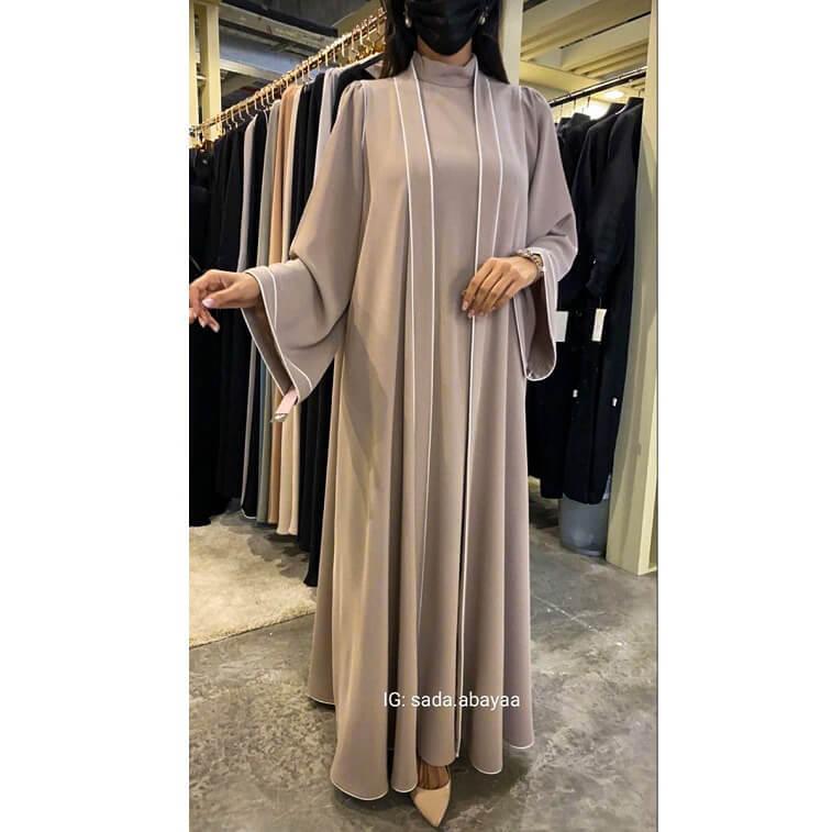 Beige Abaya - AjmanShop