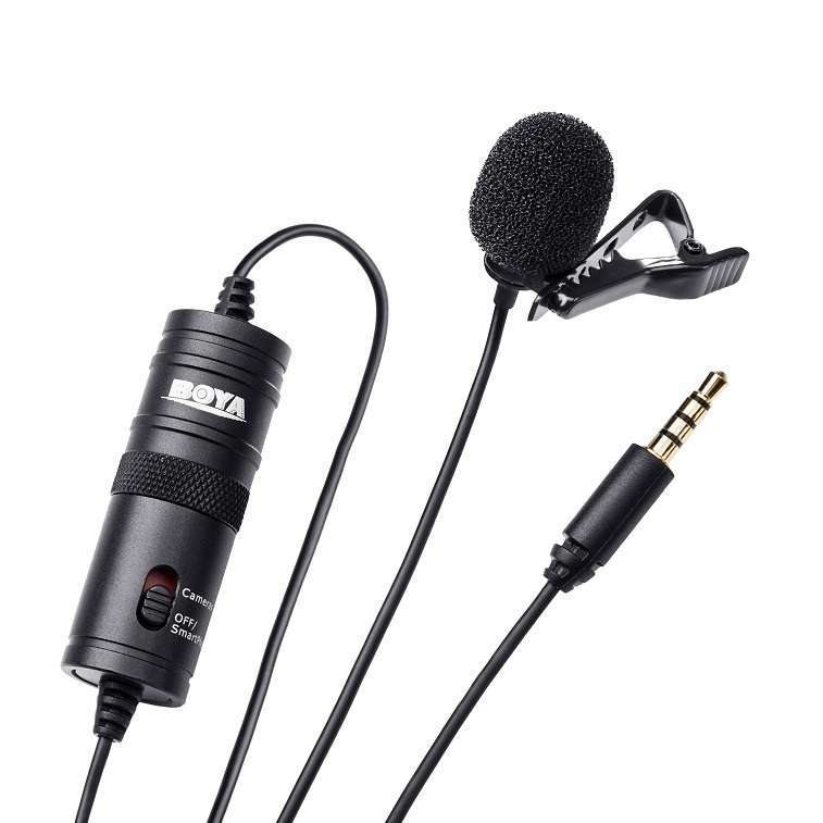 Boya BY M1 Lavalier Microphone- AjmanShop