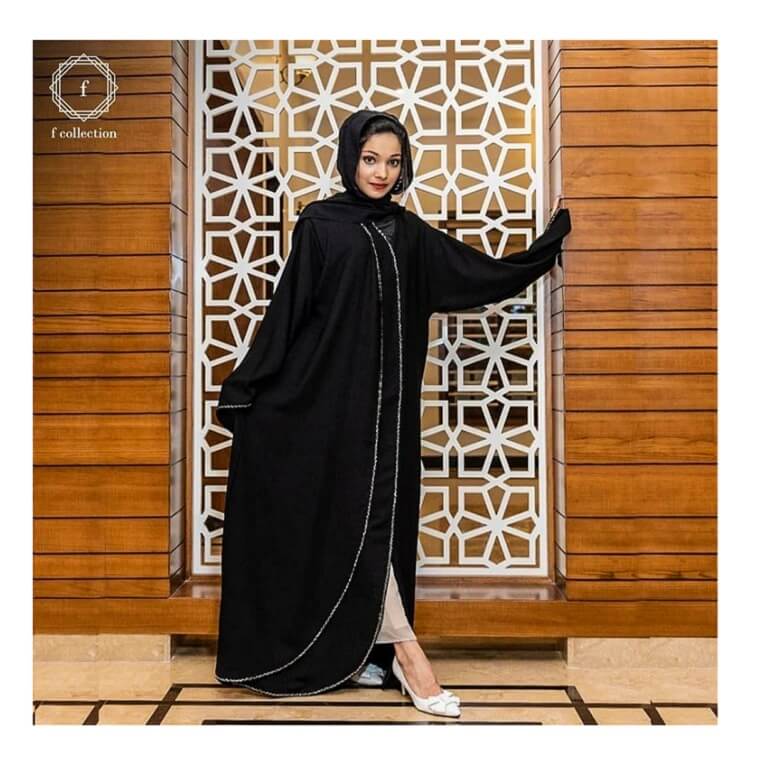 Calicut Abaya Black - AjmanShop