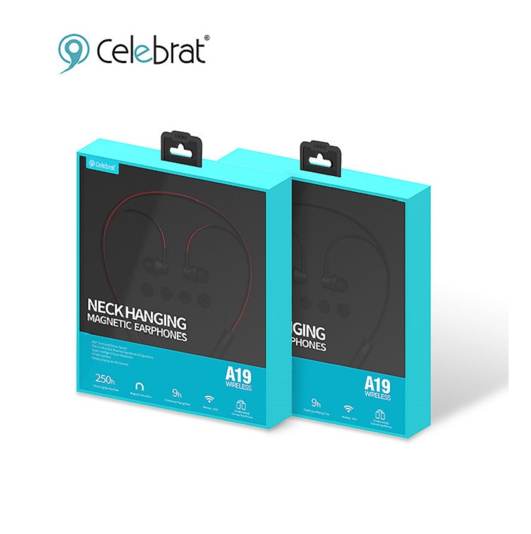 Celebrat A19 Neck Hanging Magnetic Earphones2