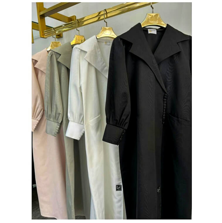 Coat Style Abaya - AjmanShop