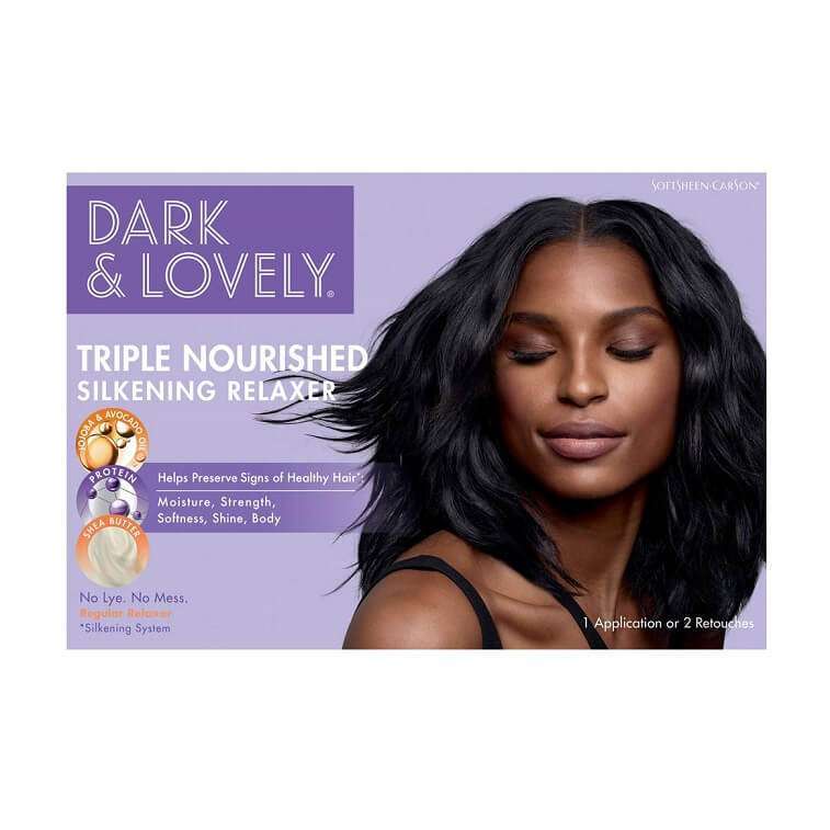 Dark and Lovely Triple Nourished Silkening Relaxer- AjmanShop