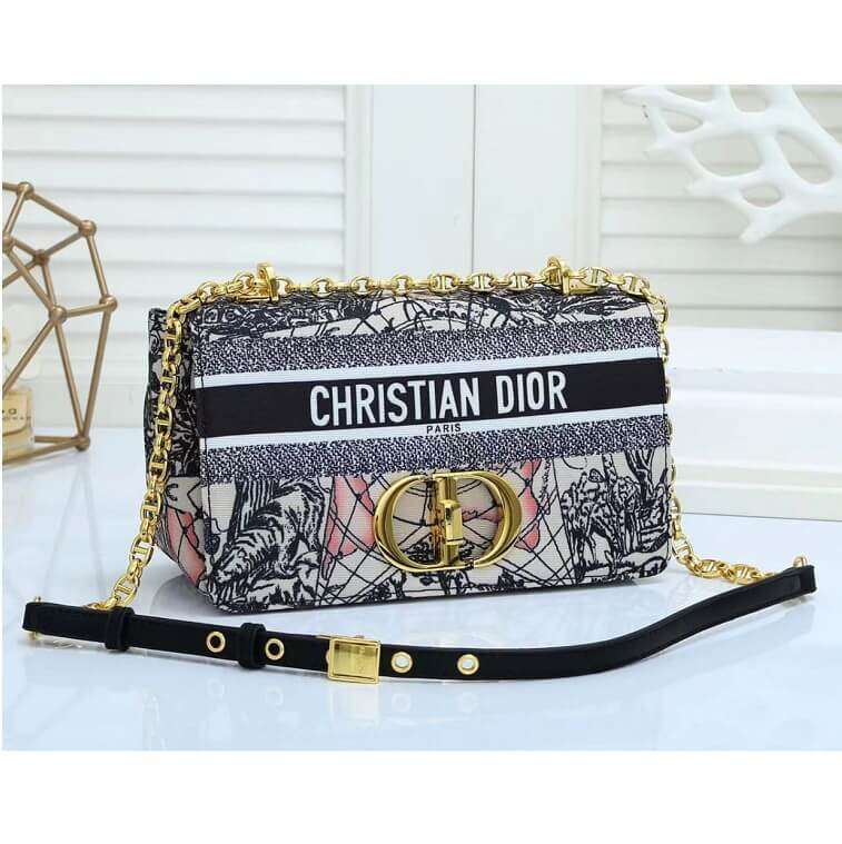 Dior Sling Bags for Women Black Pink - AjmanShop