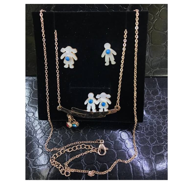 Doll Shape Gold Jewelry Set AjmanShop