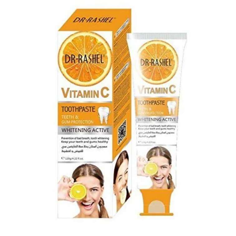 Dr. Rashel Vitamin C Teeth Gum Protection ToothPaste- AjmanShop