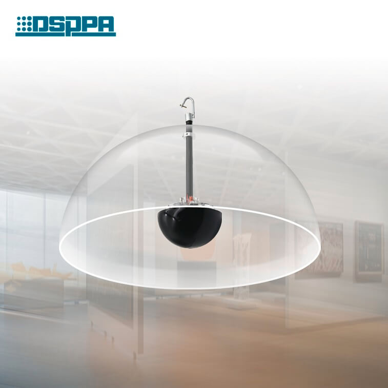 FP 808 30 Inch Dual Parabolic Stereo Sound Dome Pendant Hanging Directional 30W 1