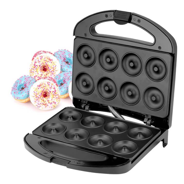 Geepas Non Stick 8 Pcs Doughnut Maker Cooking Plate 750W GDM36532 in Ajman Shop Dubai