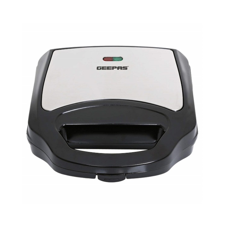 Geepas Stainless Steel 2 Slice Grill Maker With Non Stick Plates 700W GGM6001 in Ajman Shop Dubai