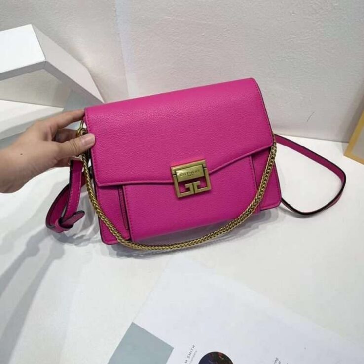 Givenchy Small GV3 Crossbody Bag Pink AjmanShop