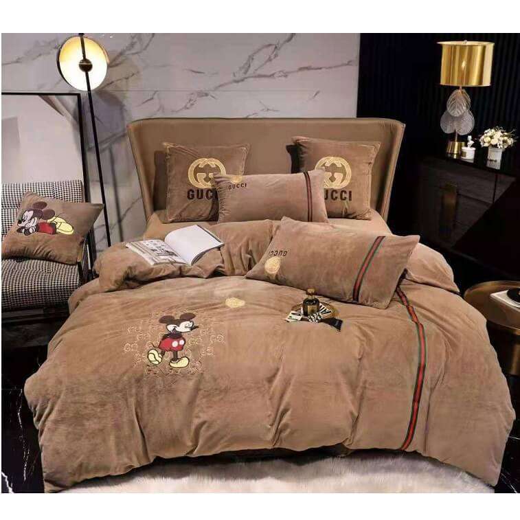 Gucci Mickey Mouse Bedsheet - AjmanShop