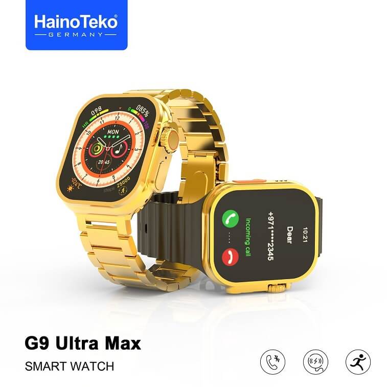 Haino Teko G8 Max Golden Edition SmartWatch- AjmanShop