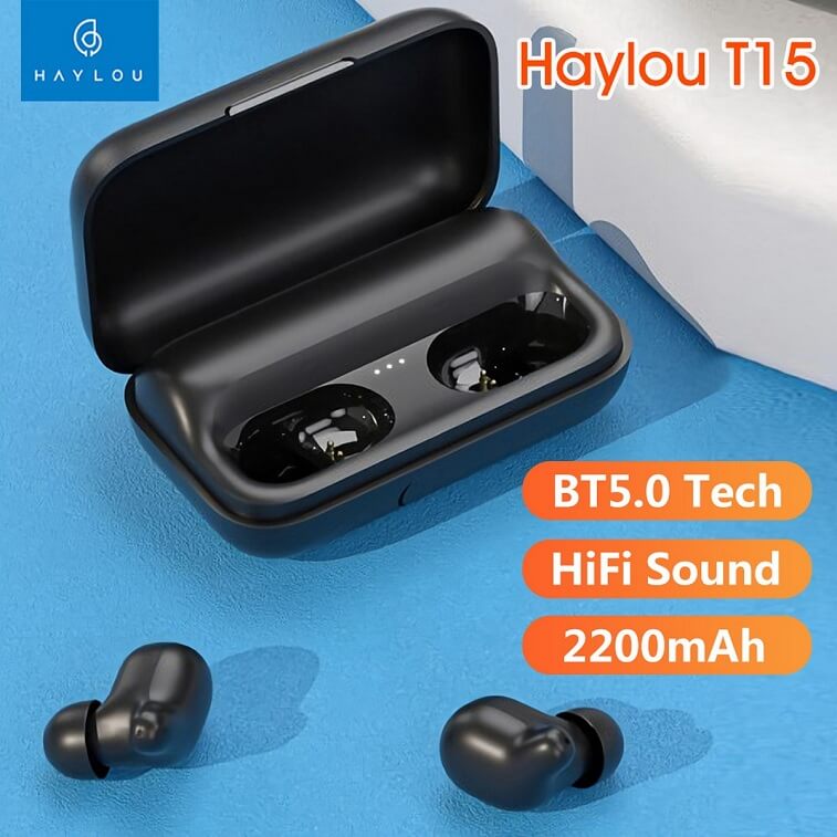 Haylou T15 BLACK 1