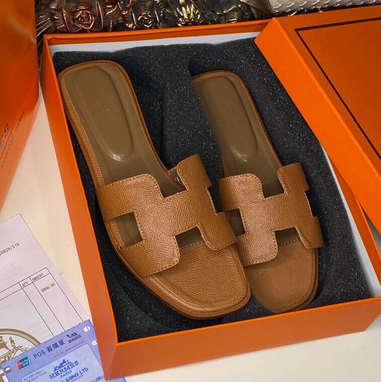 Hermes Coffee Sandal in Ajman Shop Dubai