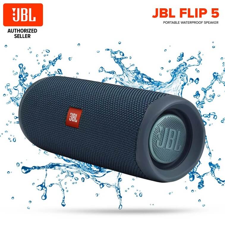 JBL FLIP5 Waterproof Portable Bluetooth Speaker Black 1