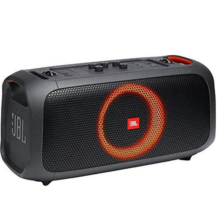 JBL PartyBox On The Go Portable Party Speaker with Lighting 1