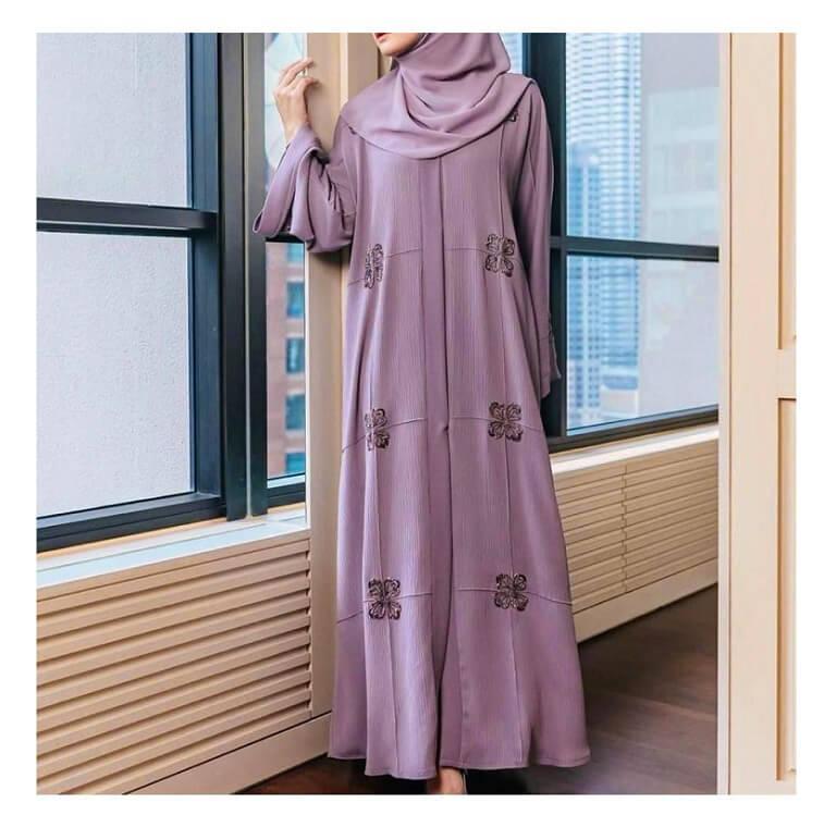 Lavender Abaya - AjmanShop