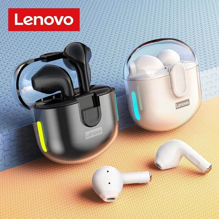 Lenovo LP12 BT5.3 True Wireless Earbuds Semi in ear Earphones in Ajman Shop Dubai