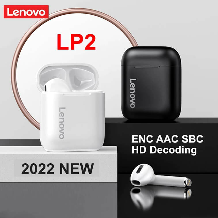 Lenovo LivePods LP2 BT True Wireless In Ear Headphones in Ajman Shop Dubai