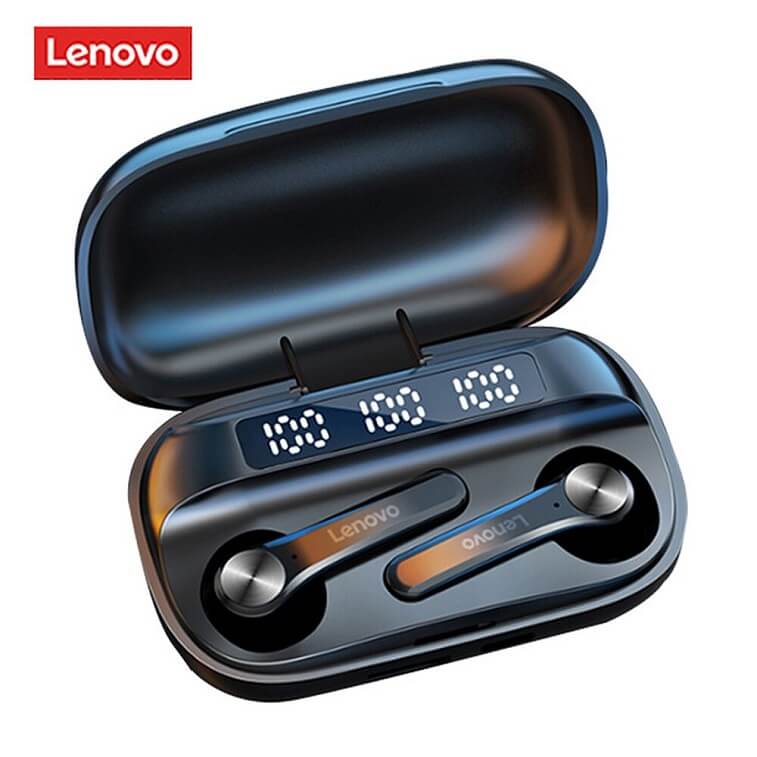 Lenovo QT81 Bluetooth 5.1 TWS Earbuds True Wireless Headphones Touch Control 1200mAh Charging Box Ajman 1