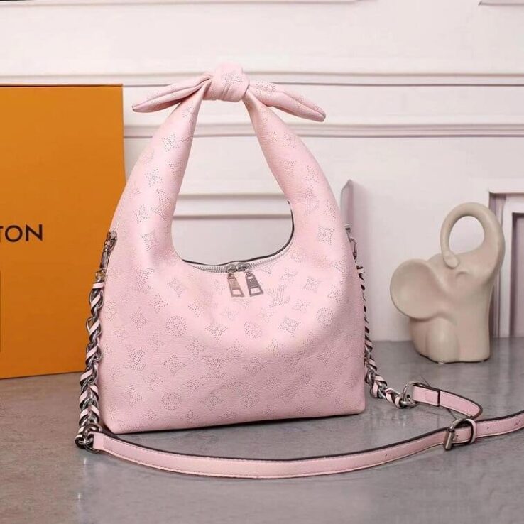 Louis Vuitton Why Knot Shoulder Bag for Ladies Baby Pink- AjmanShop