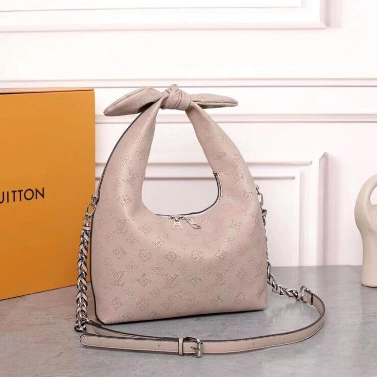Louis Vuitton Why Knot Shoulder Bag for Ladies Beige- AjmanShop