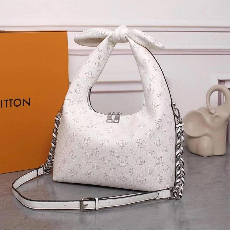 Louis Vuitton Why Knot Shoulder Bag for Ladies White- AjmanShop