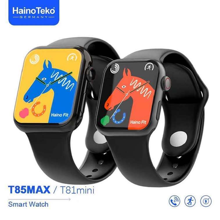 New Haino Teko T85 Max Smartwatch With Magnetic charger - AjmanShop