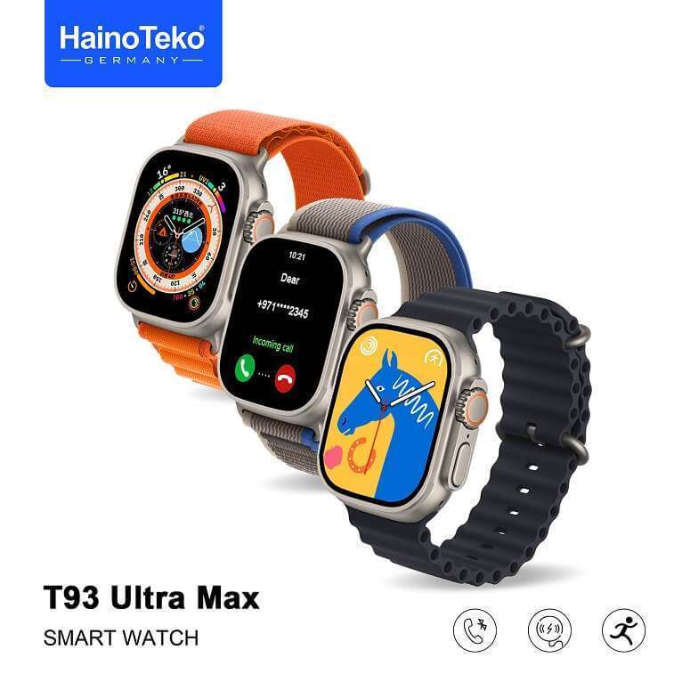 New HainoTeko T93 Ultra Max Smartwatch - AjmanShop