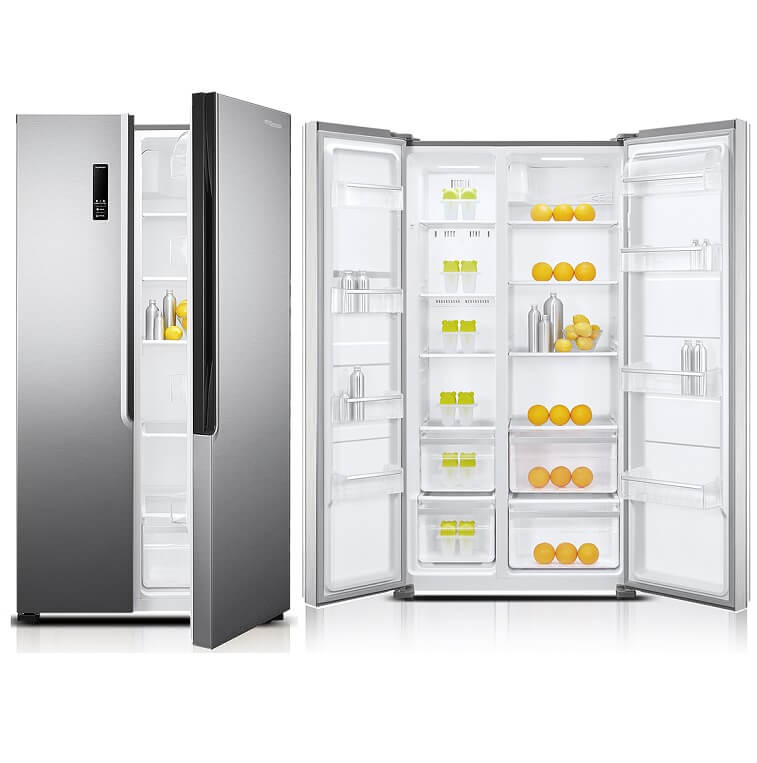 No Frost Refrigerator 600L Side by Side SGR710SBSSS Super General 1