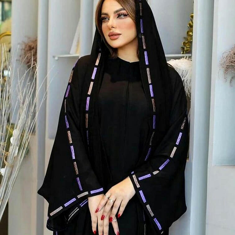 Piping Abaya - AjmanShop