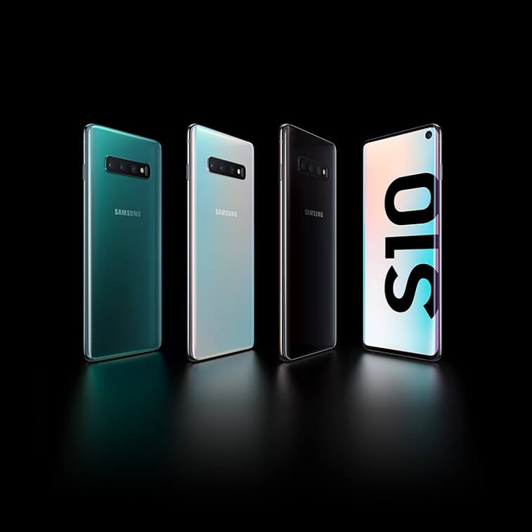 Samsung Galaxy S10 Plus Dual SIM Mobile Phone 128GB 8GB 4G SmartPhone in AjmanShop