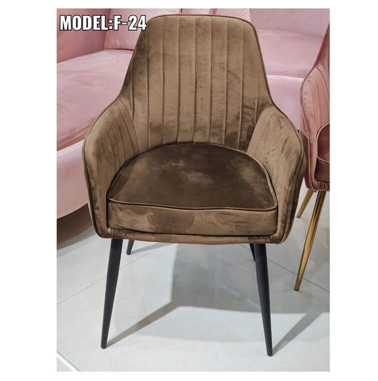 Stylish Side Chairs Brown Ajmanshop