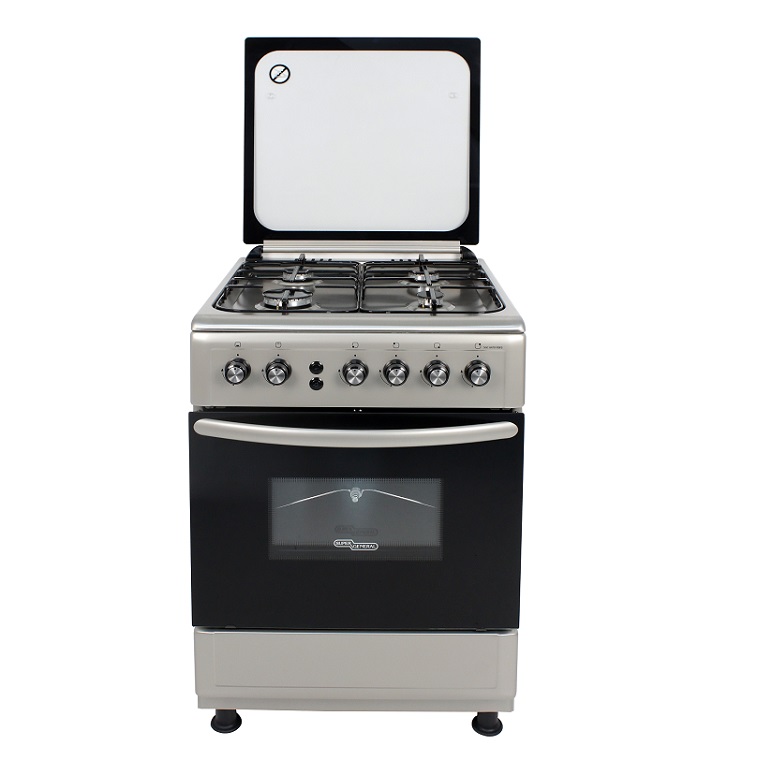 Super General 4 Gas Burners Cooker SGC6470MSFS