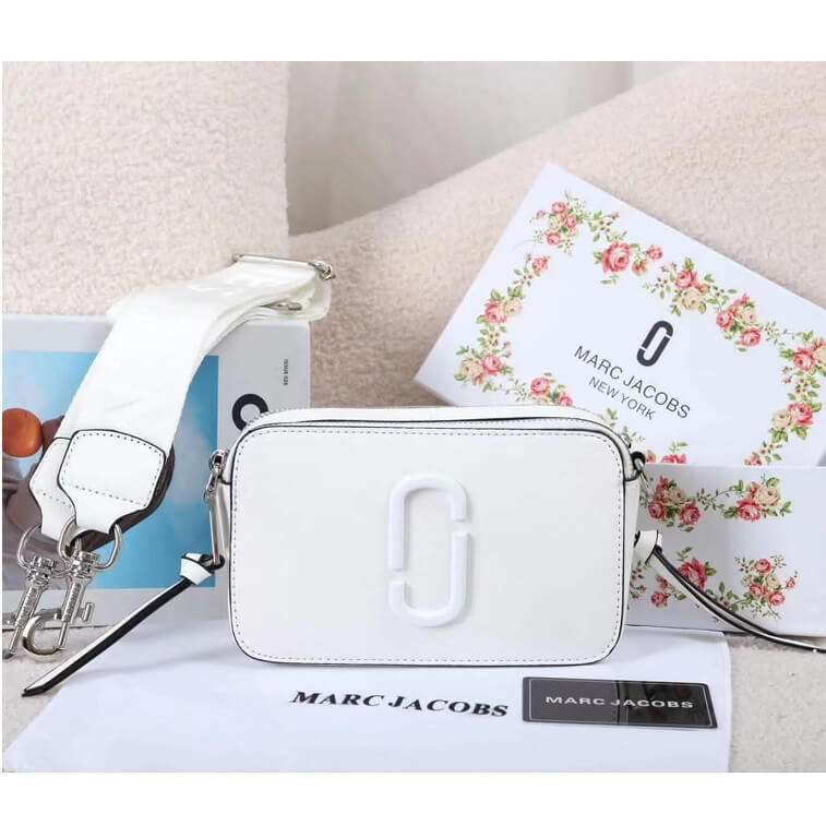 Marc Jacobs White Cross Body Bag - AjmanShop