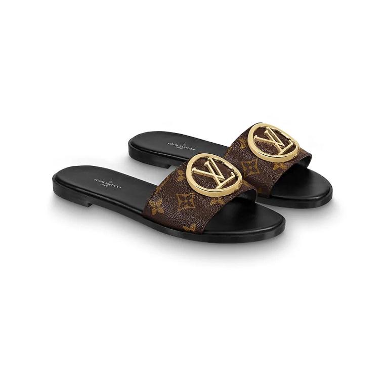 Women LV Flat Sandals For Ladies in Ajman Shop Dubai